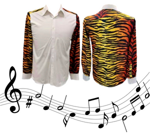 Tiger Stripes Suit Shirt